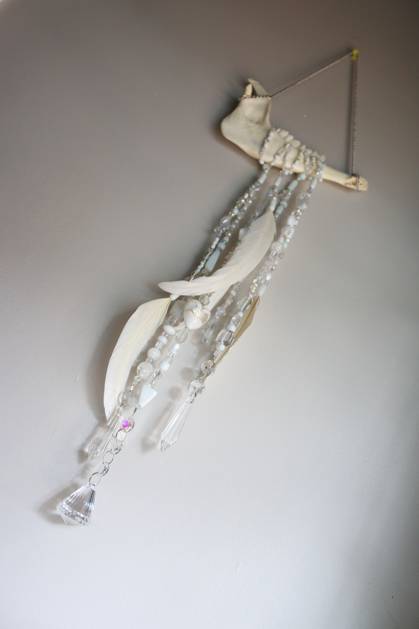 Ray of Light Deer Bone Suncatcher