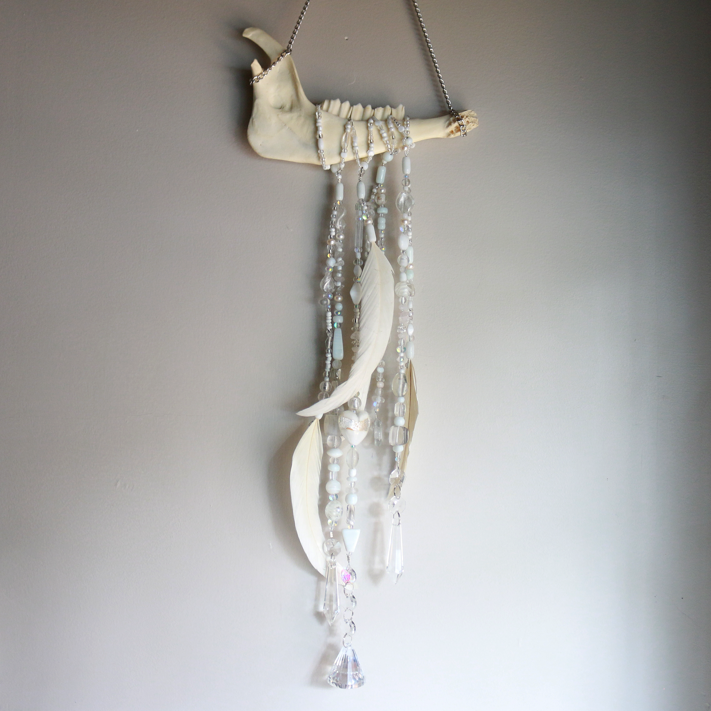 Ray of Light Deer Bone Suncatcher