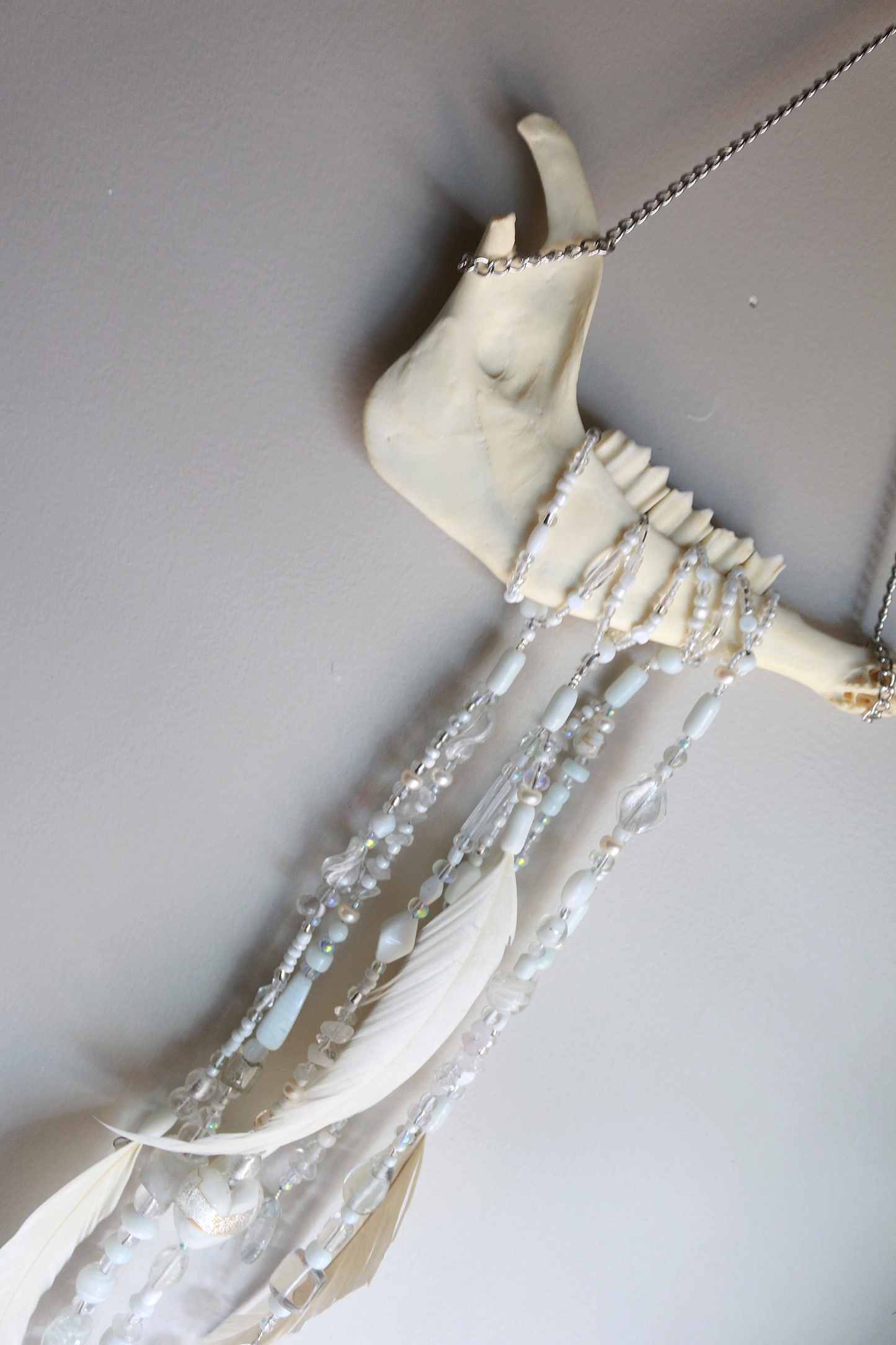 Ray of Light Deer Bone Suncatcher