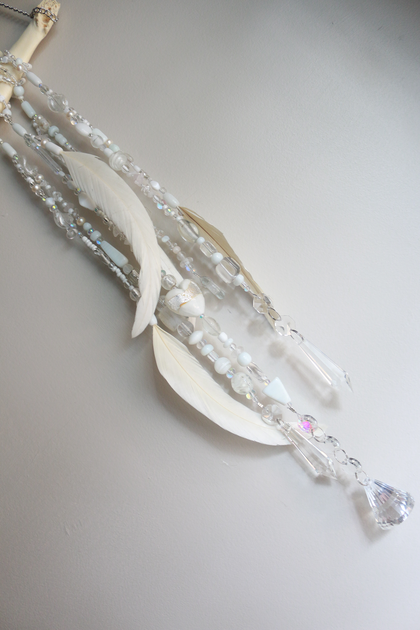 Ray of Light Deer Bone Suncatcher