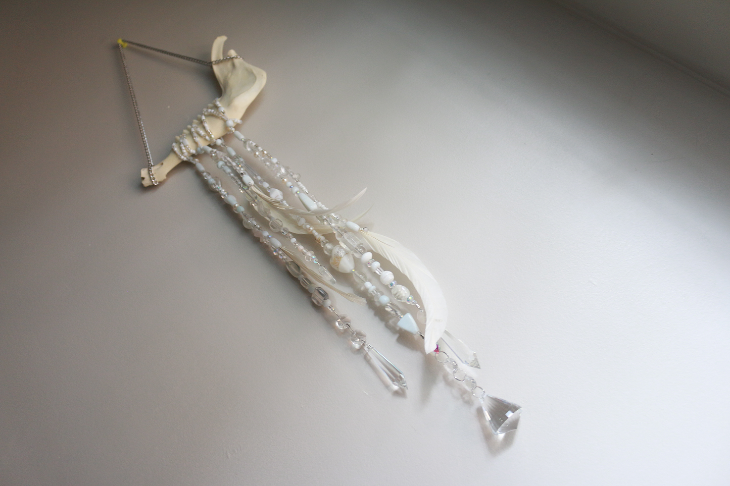 Ray of Light Deer Bone Suncatcher