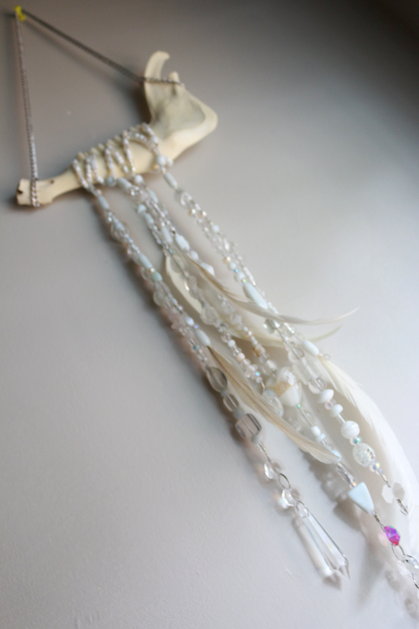 Ray of Light Deer Bone Suncatcher