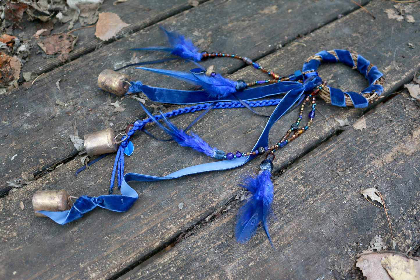 Blue Velvet Witch Bells