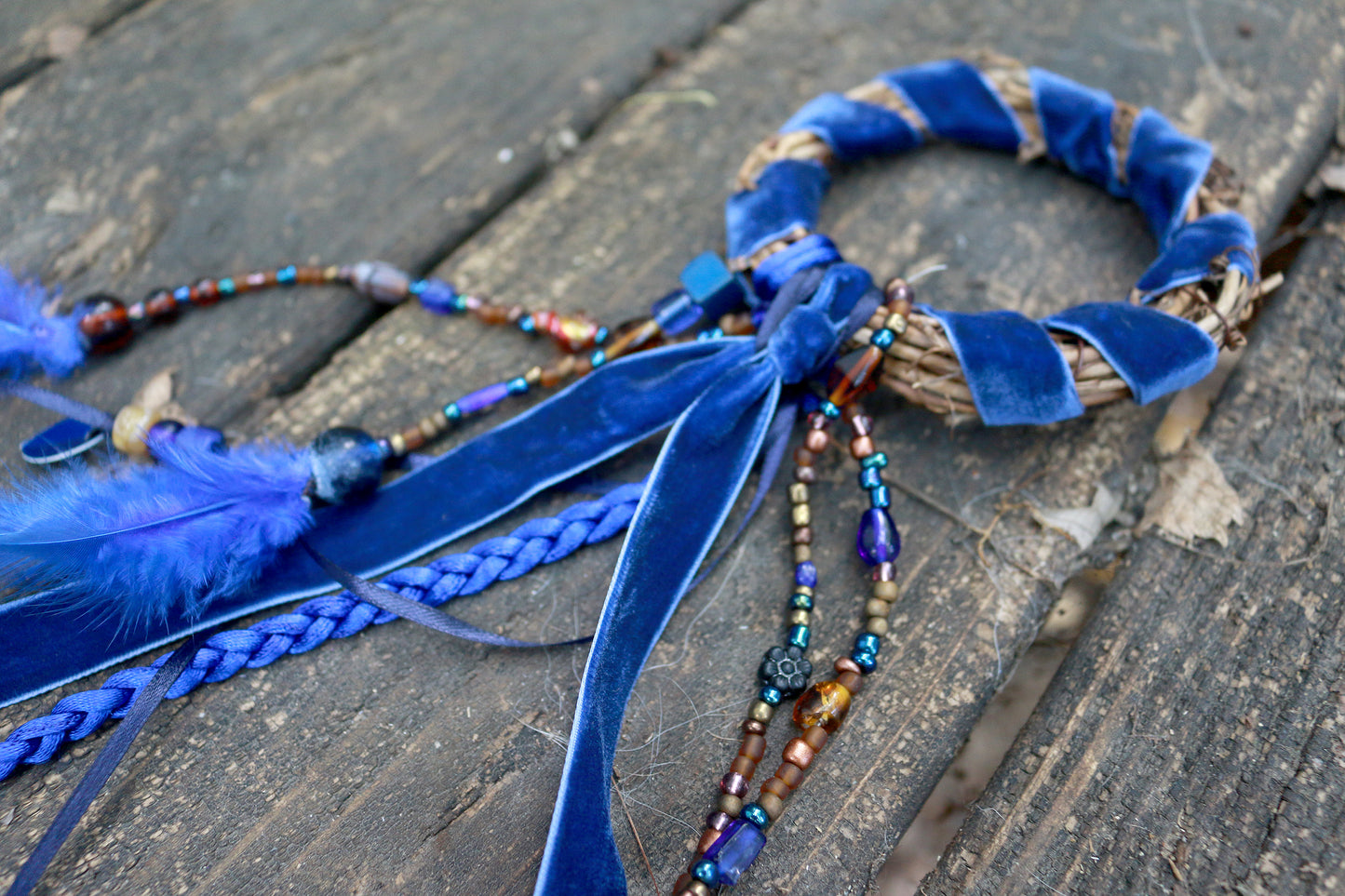Blue Velvet Witch Bells