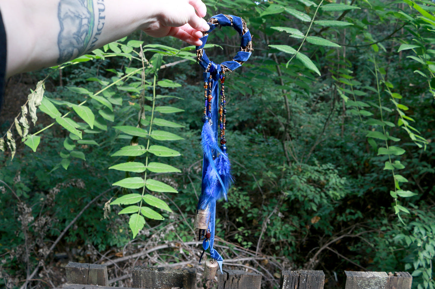 Blue Velvet Witch Bells