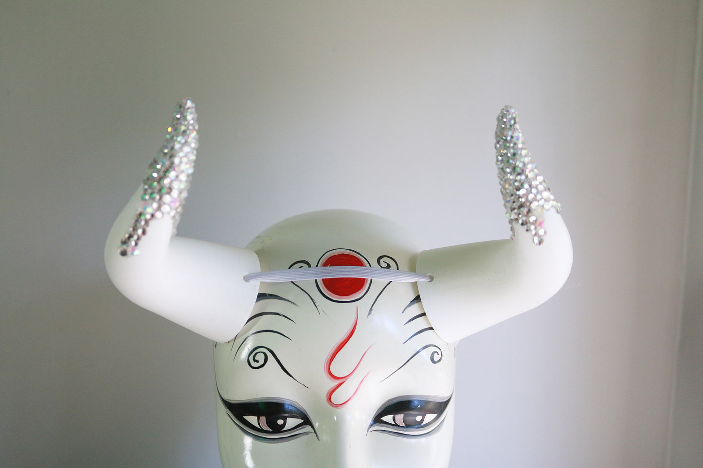 Delicious Delight - Rhinestone Medium Goat Costume Horns