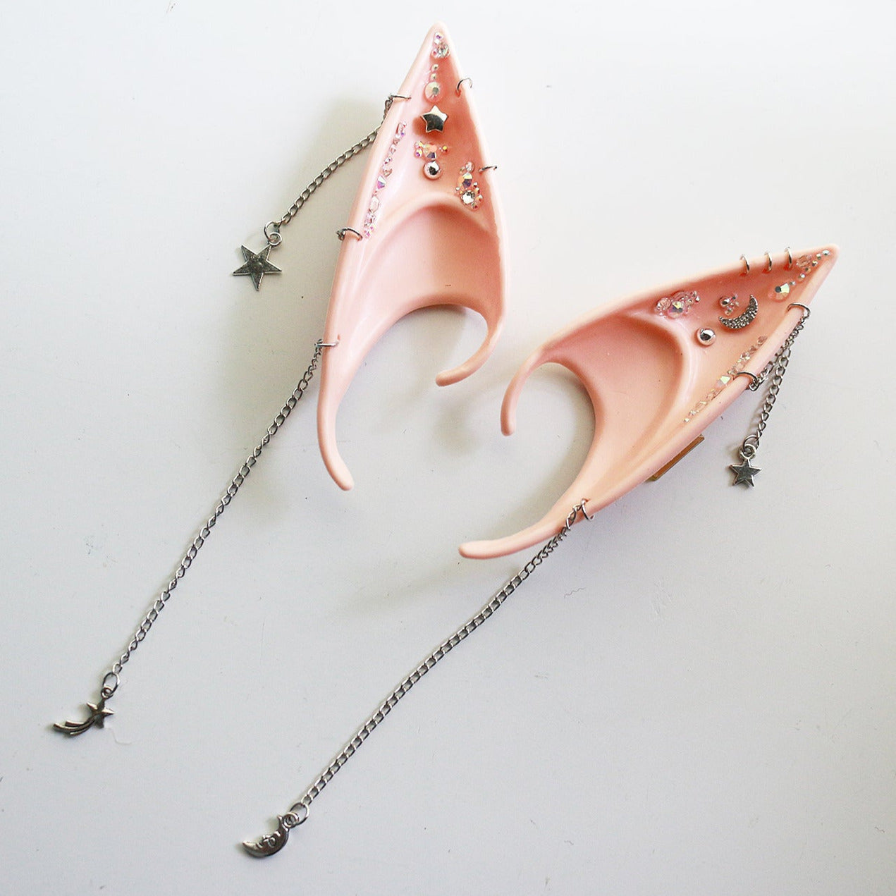 Celestial Body - Rhinestone Long Elf Ears