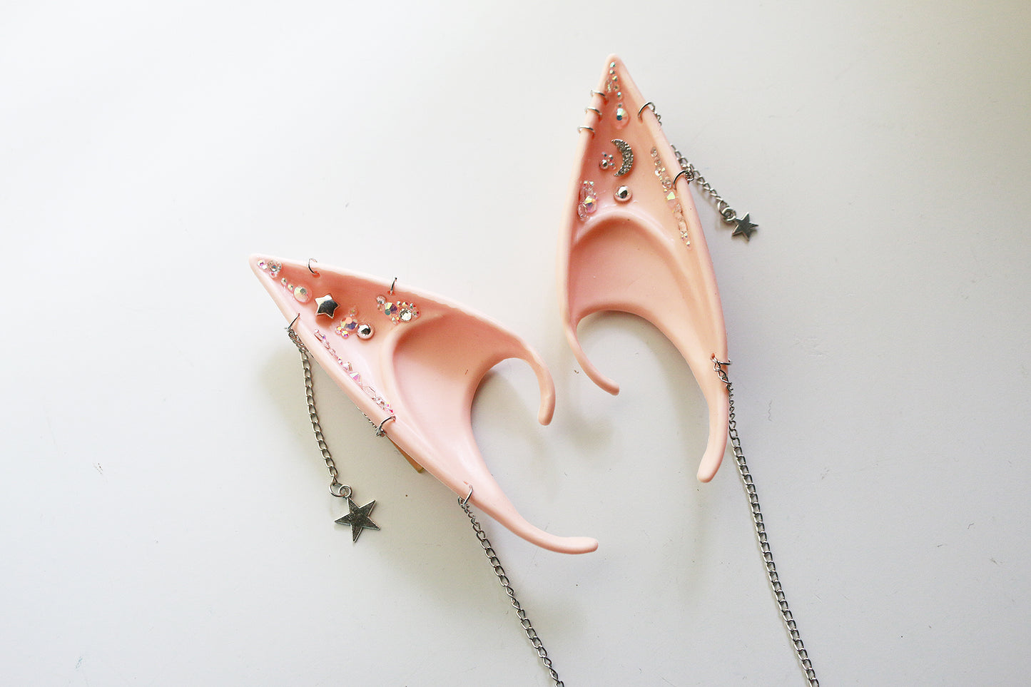 Celestial Body - Rhinestone Long Elf Ears