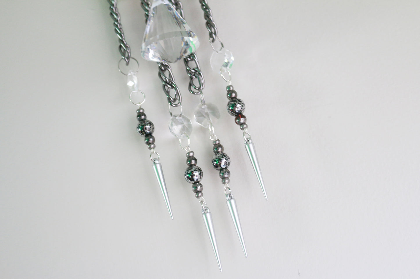 Forest Thorns Fox Pelvis Suncatcher/Windchime
