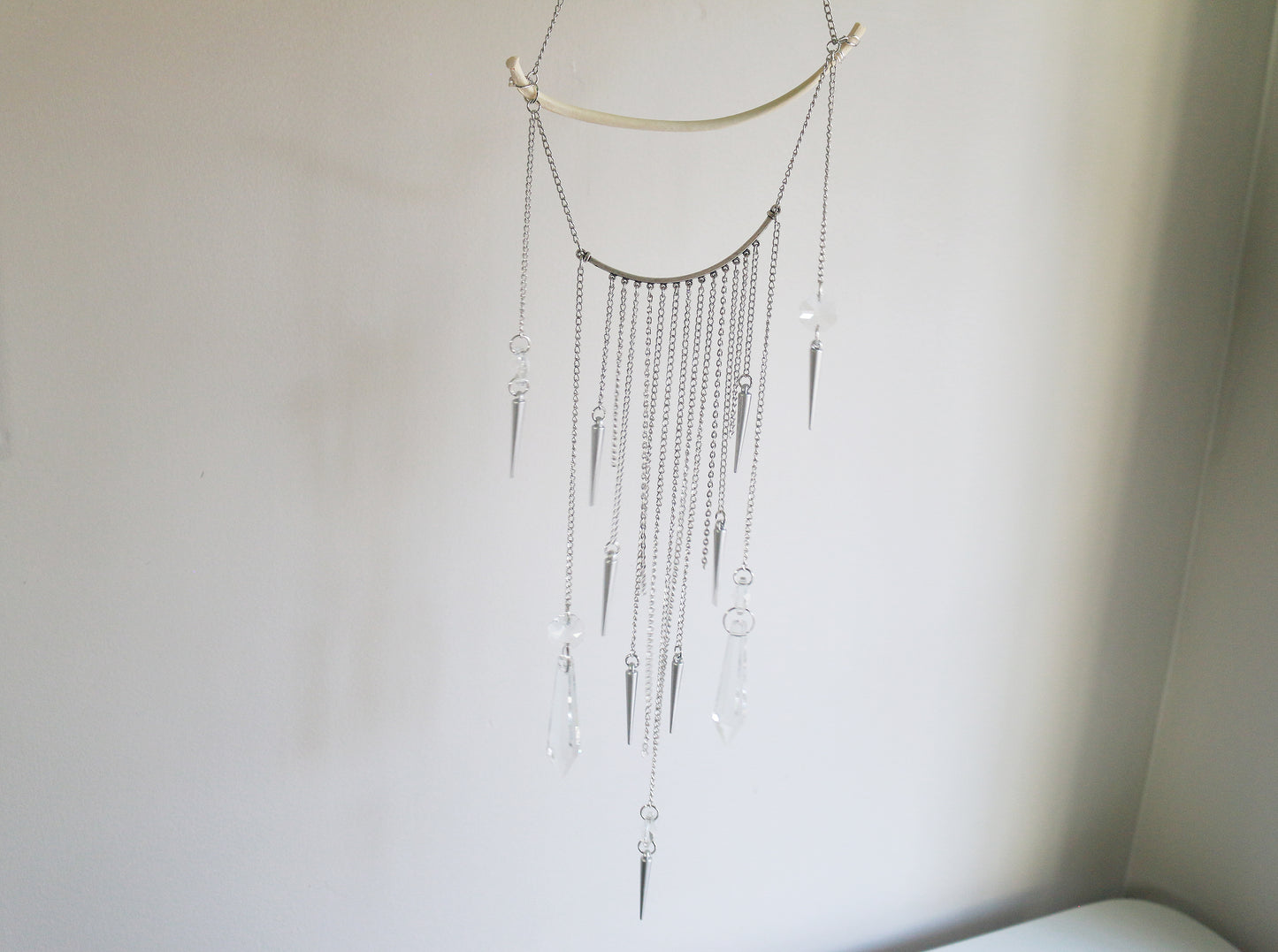 Delicate Metals Coyote Rib Suncatcher