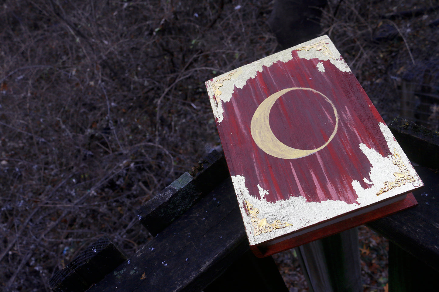 Moon Spell Book Box - Original Art