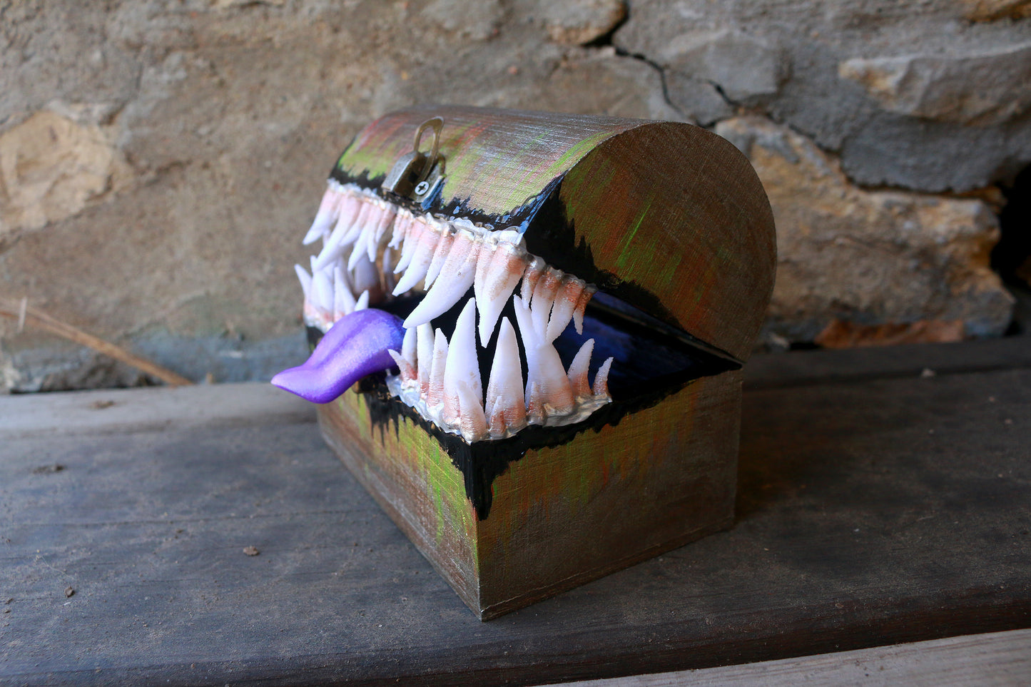 Woodland Mimic Box - Original Art