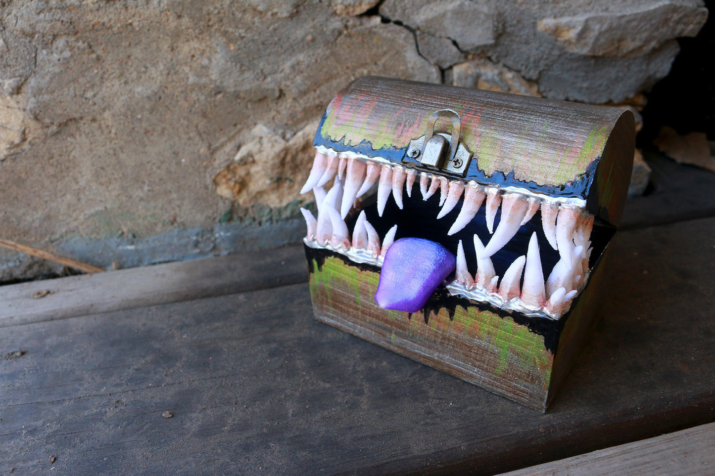 Woodland Mimic Box - Original Art