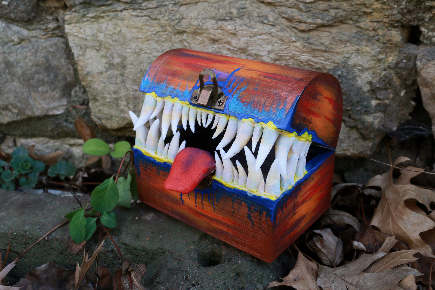 Sunset Mimic Box - Original Art