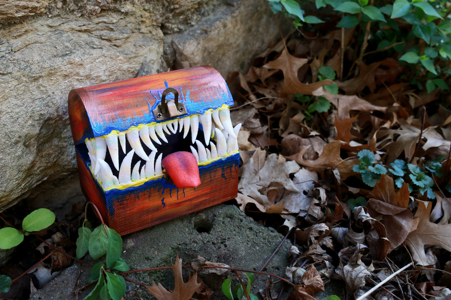 Sunset Mimic Box - Original Art