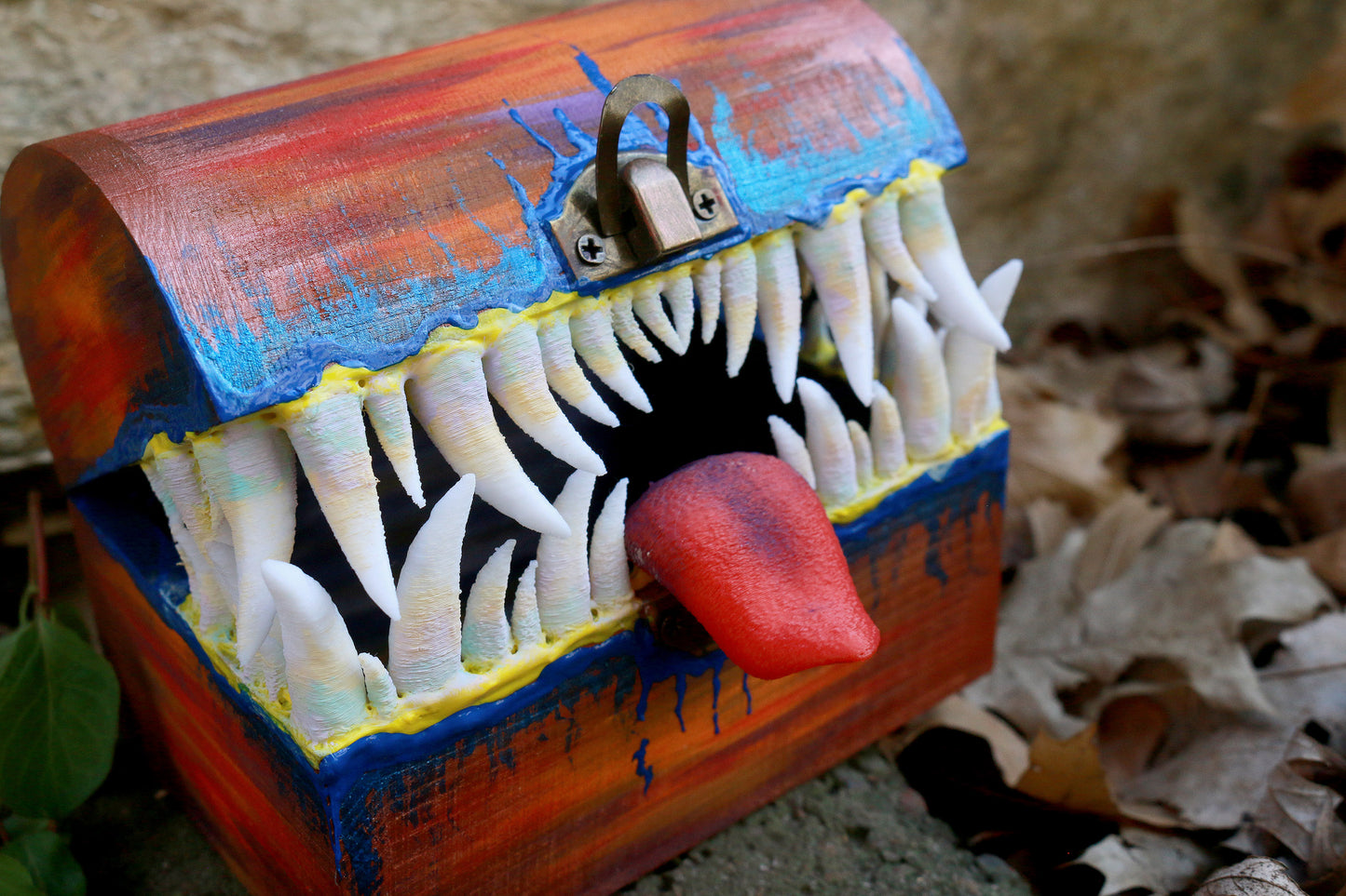 Sunset Mimic Box - Original Art