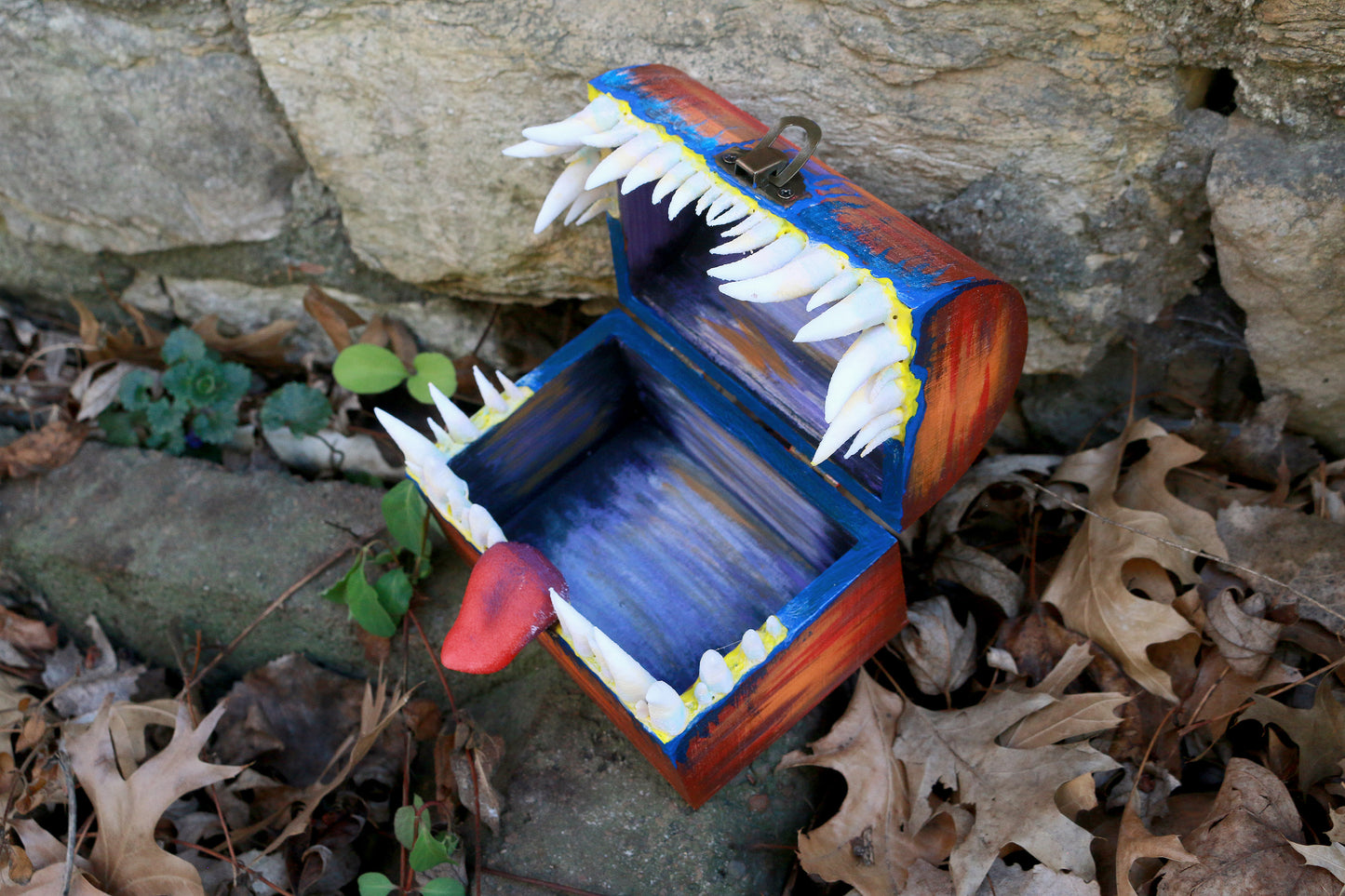 Sunset Mimic Box - Original Art