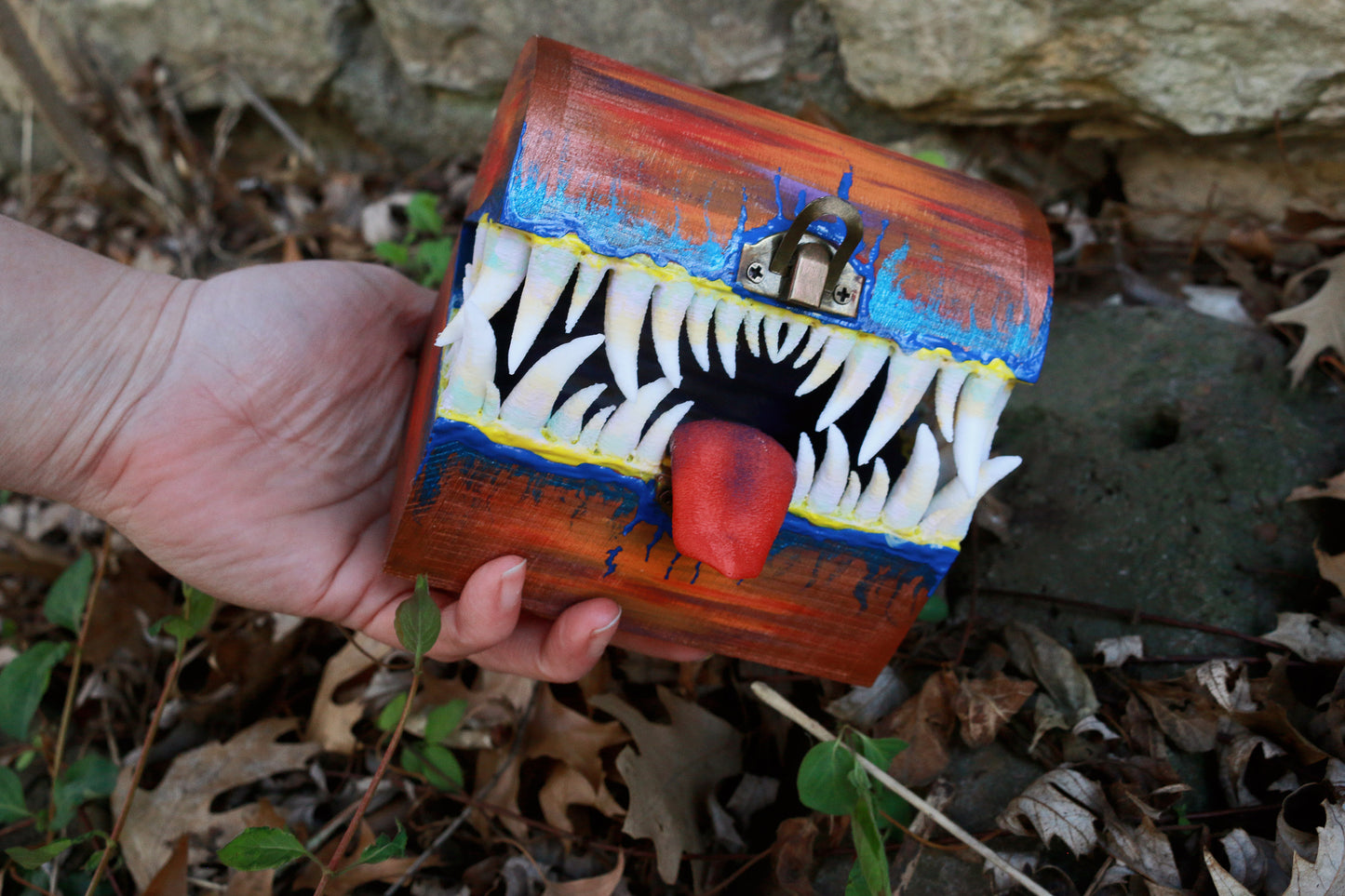 Sunset Mimic Box - Original Art