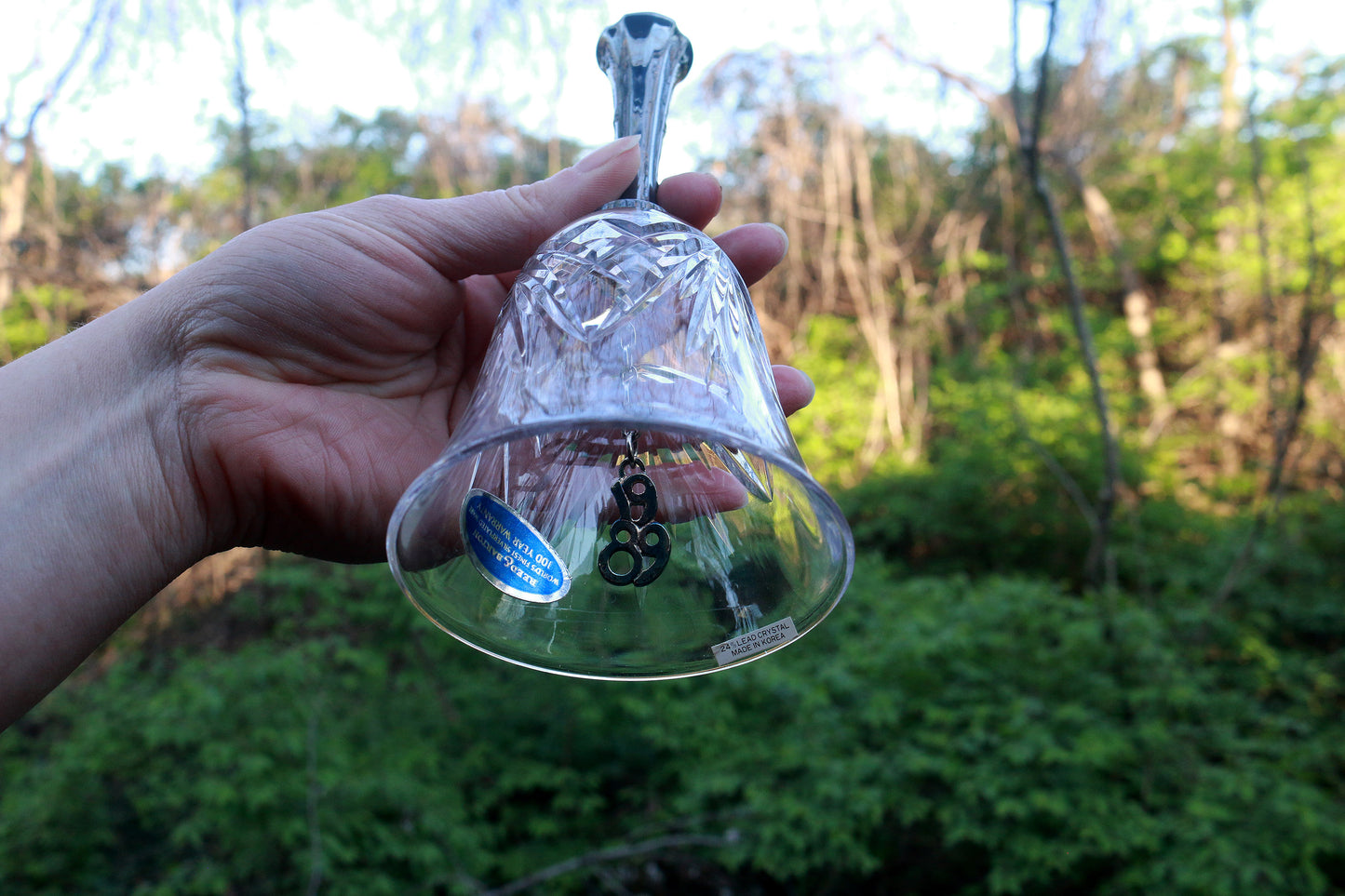 Secondhand 89 Crystal Bell w/Metal Handle