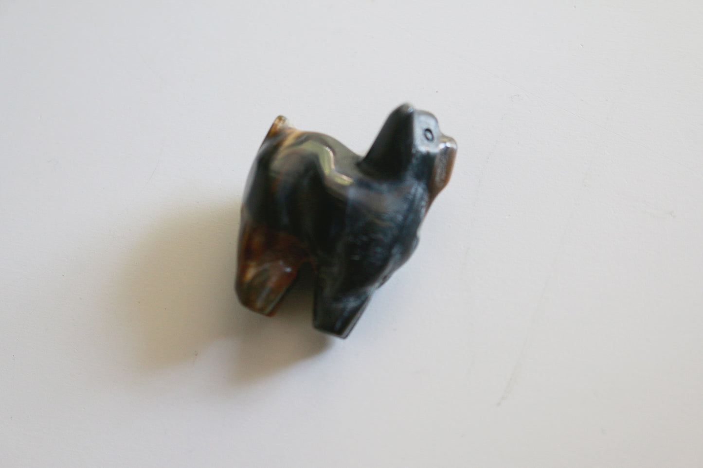 Tigers Eye Goat (1.5 in)