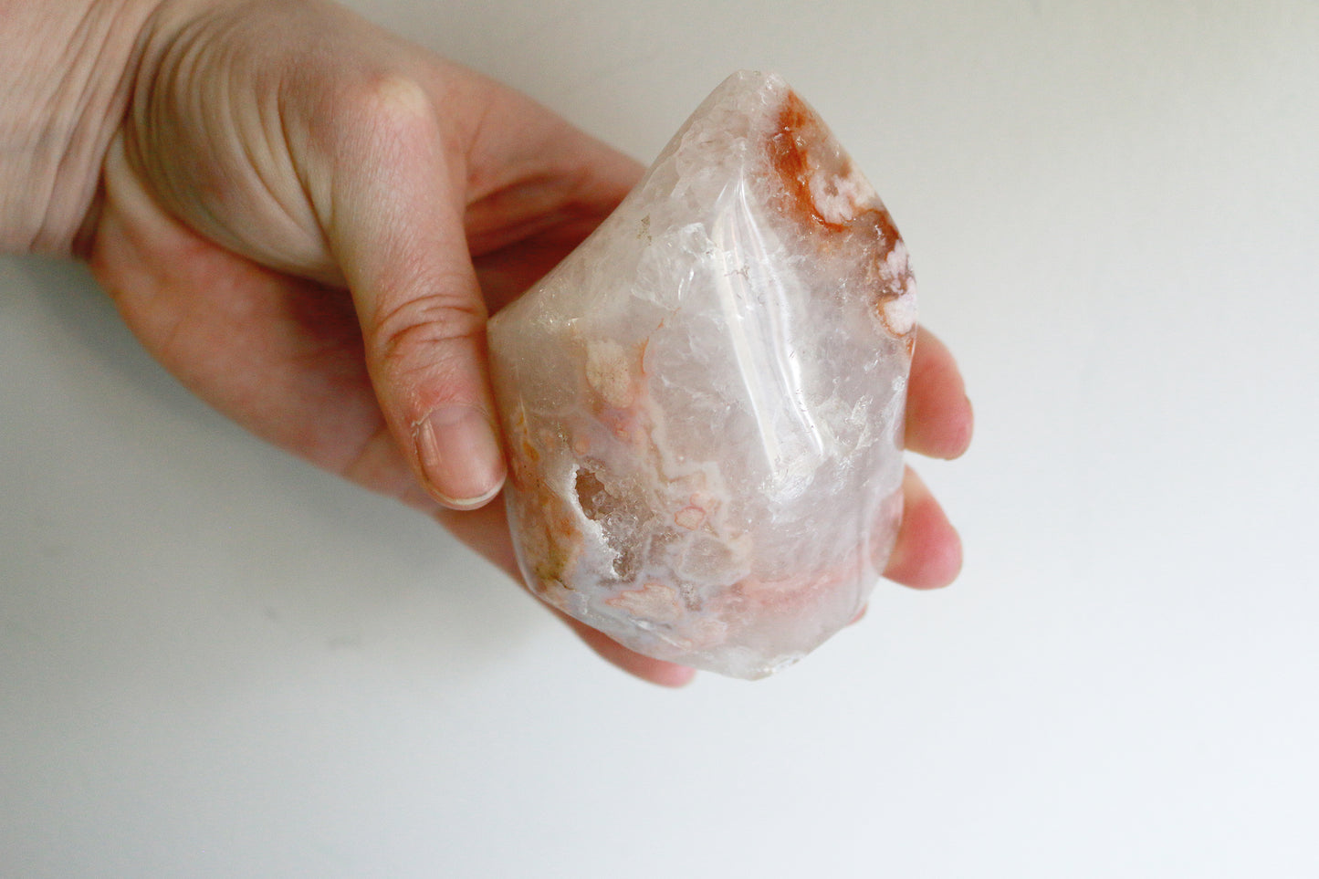 Flower Agate Flame (3.5 in)