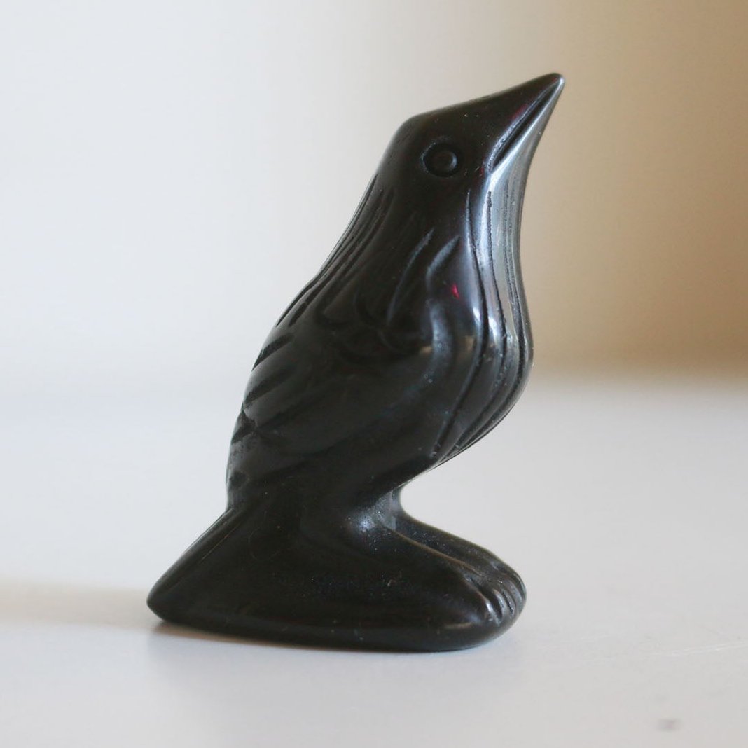 Obsidian Raven (1.5in)