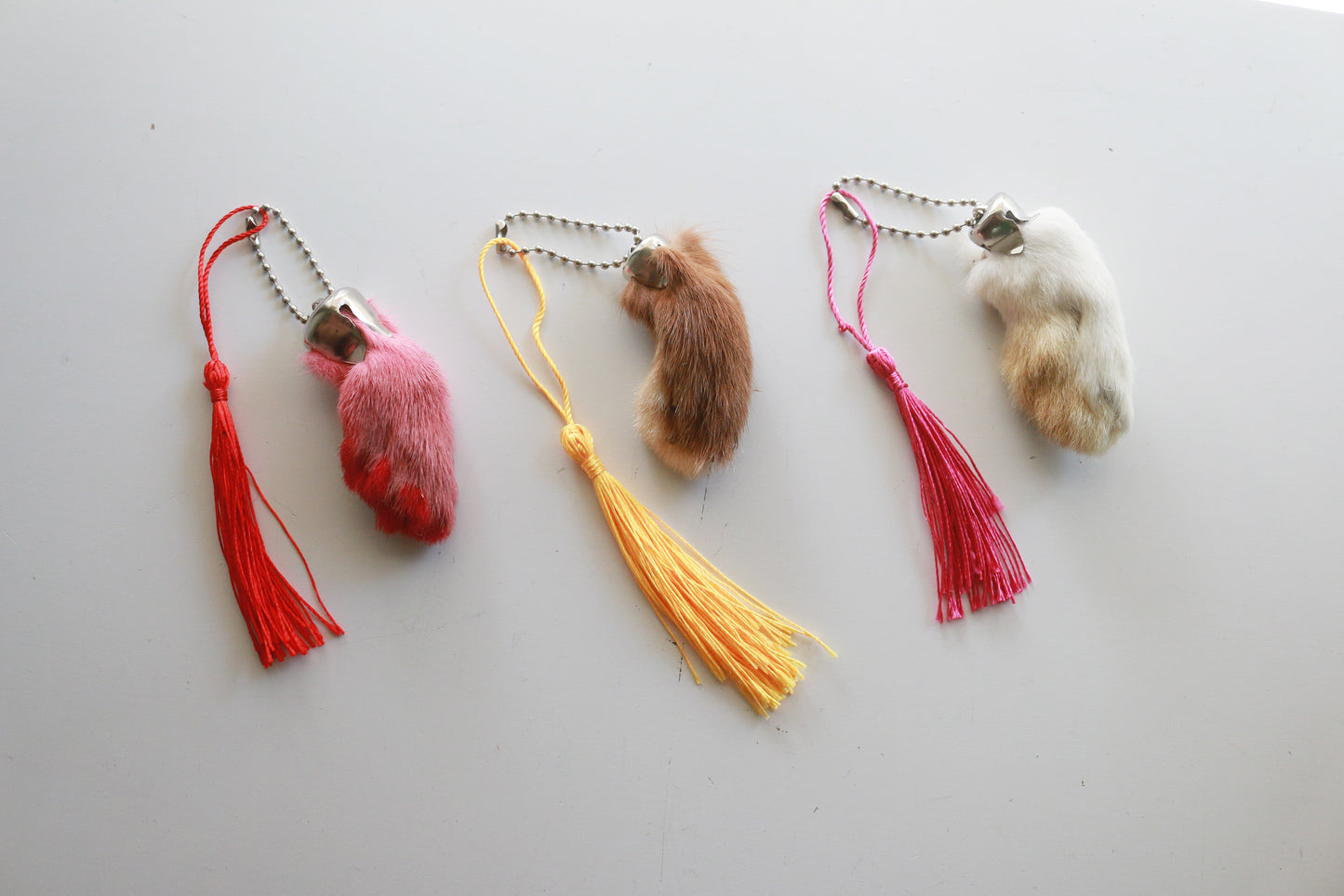 Rabbit Foot Keychain