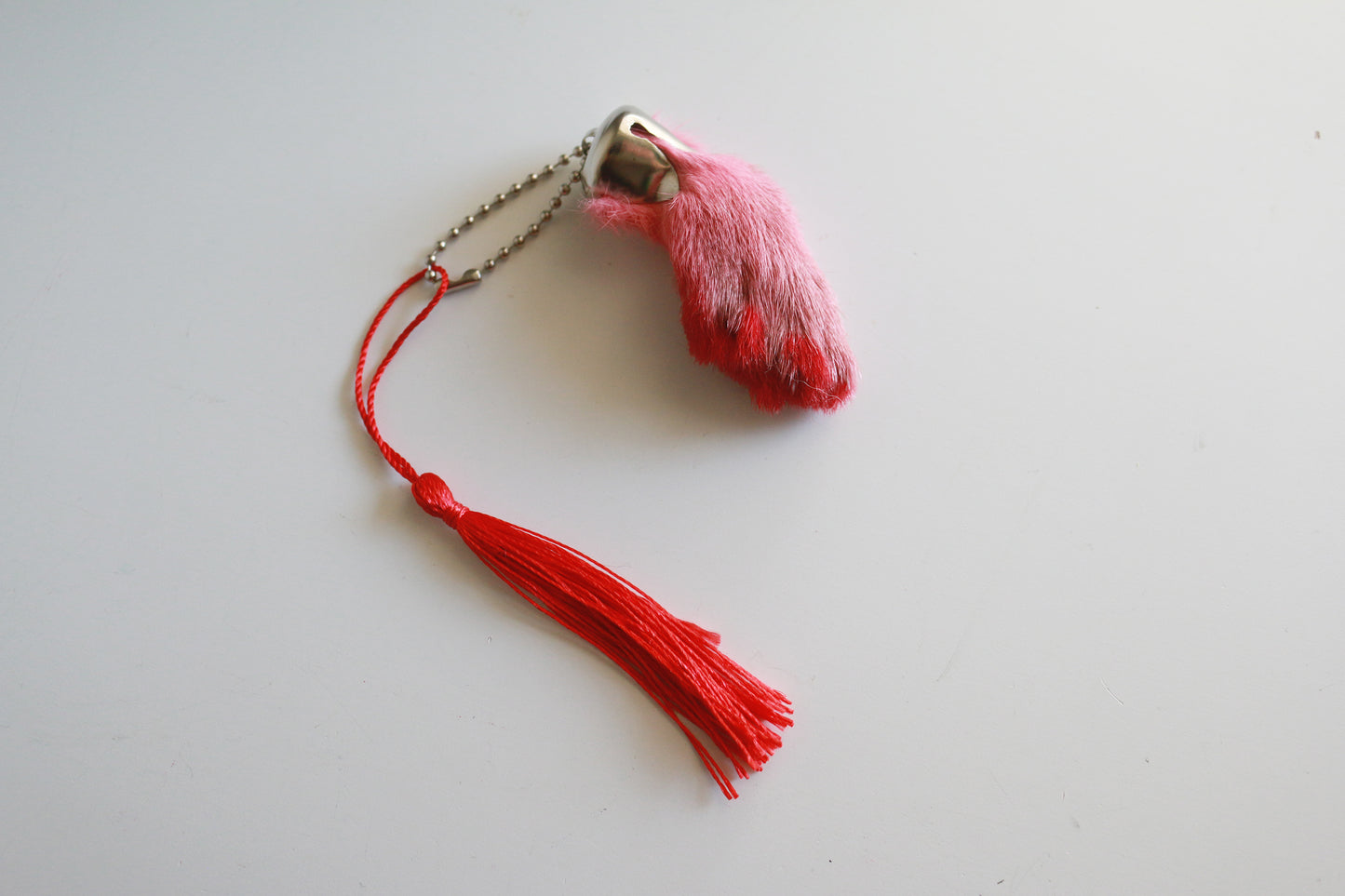 Rabbit Foot Keychain