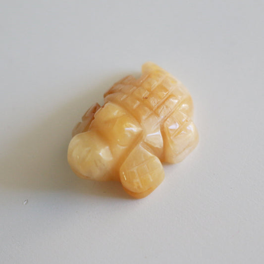 Golden Aventurine Crocodile (1 in)