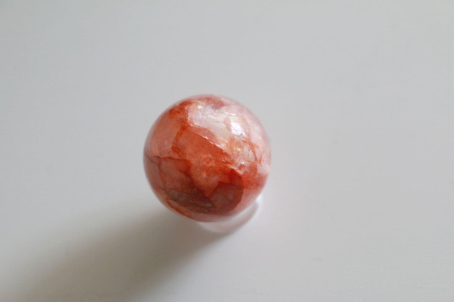 Fire Quartz Sphere
