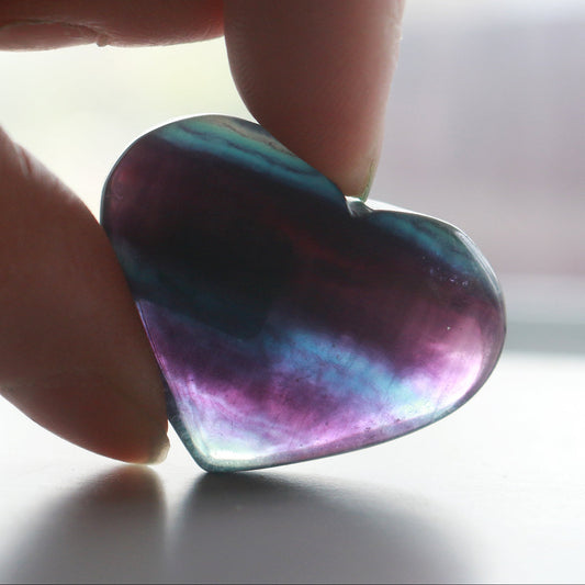 Fluorite Heart (1.5 in)