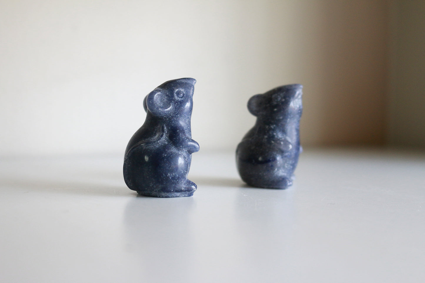 Blue Aventurine Mouse (1.5 in)