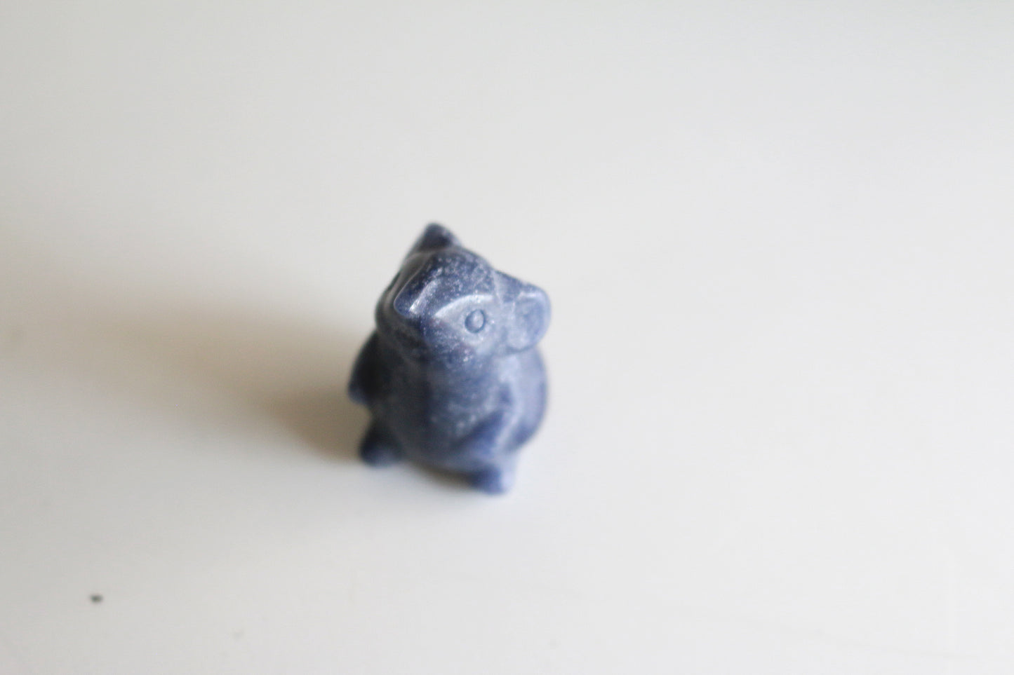 Blue Aventurine Mouse (1.5 in)