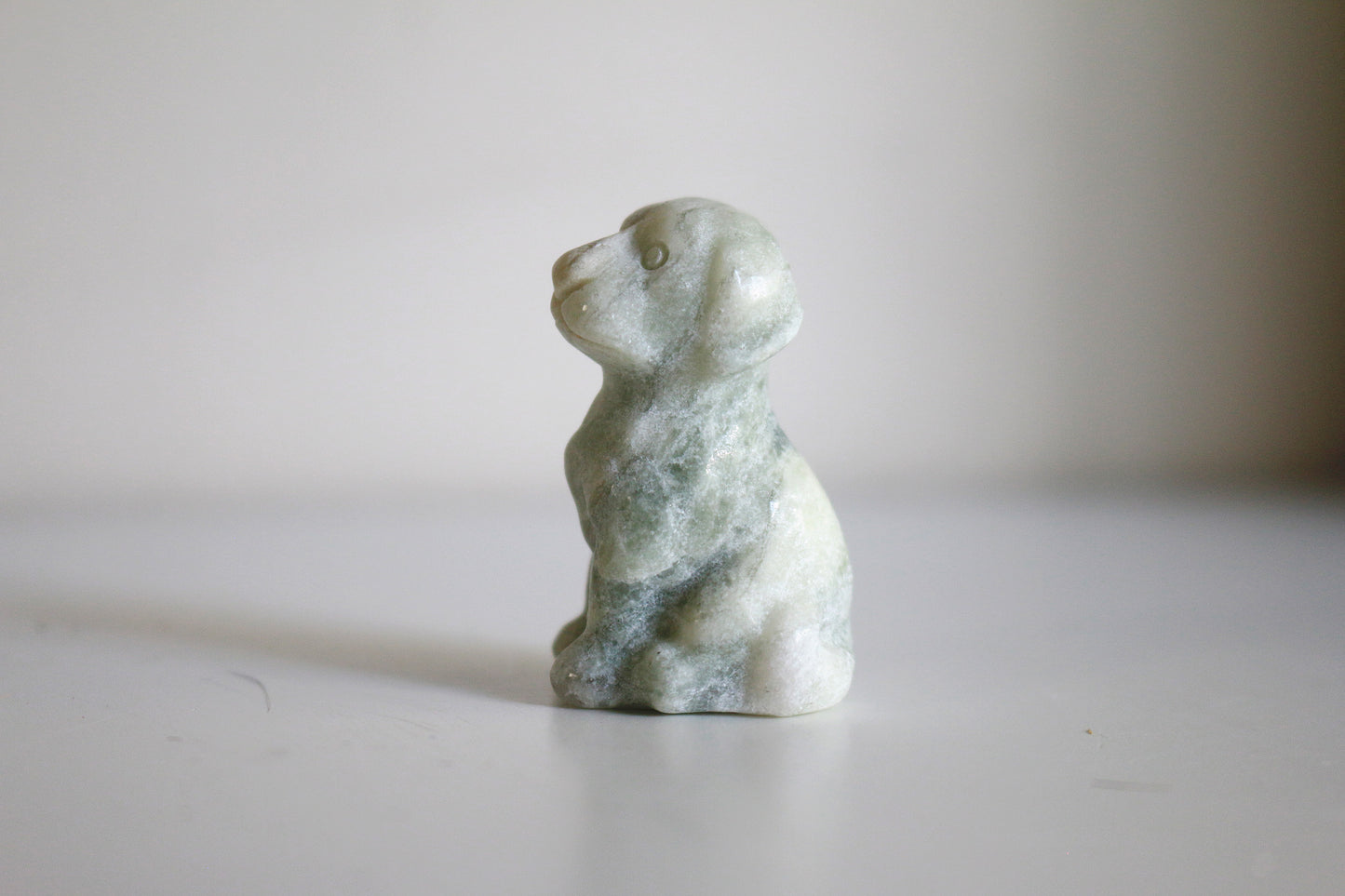 Jade Sitting Dog (1.5 in)