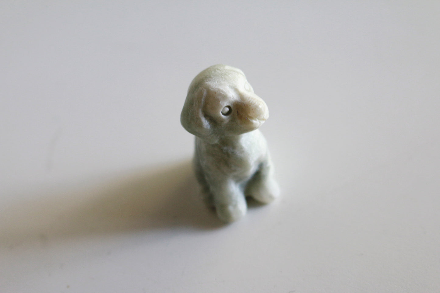 Jade Sitting Dog (1.5 in)