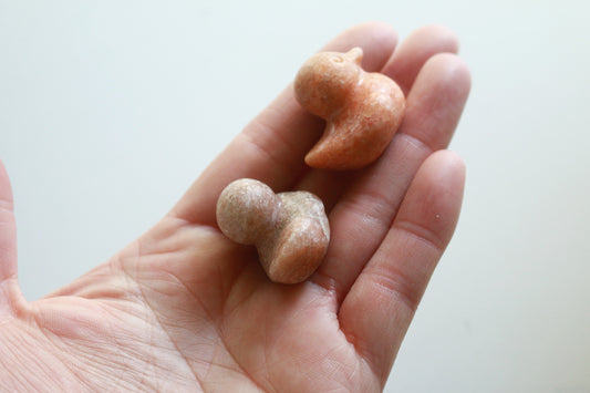 Red Aventurine Duckie (1.5 in)