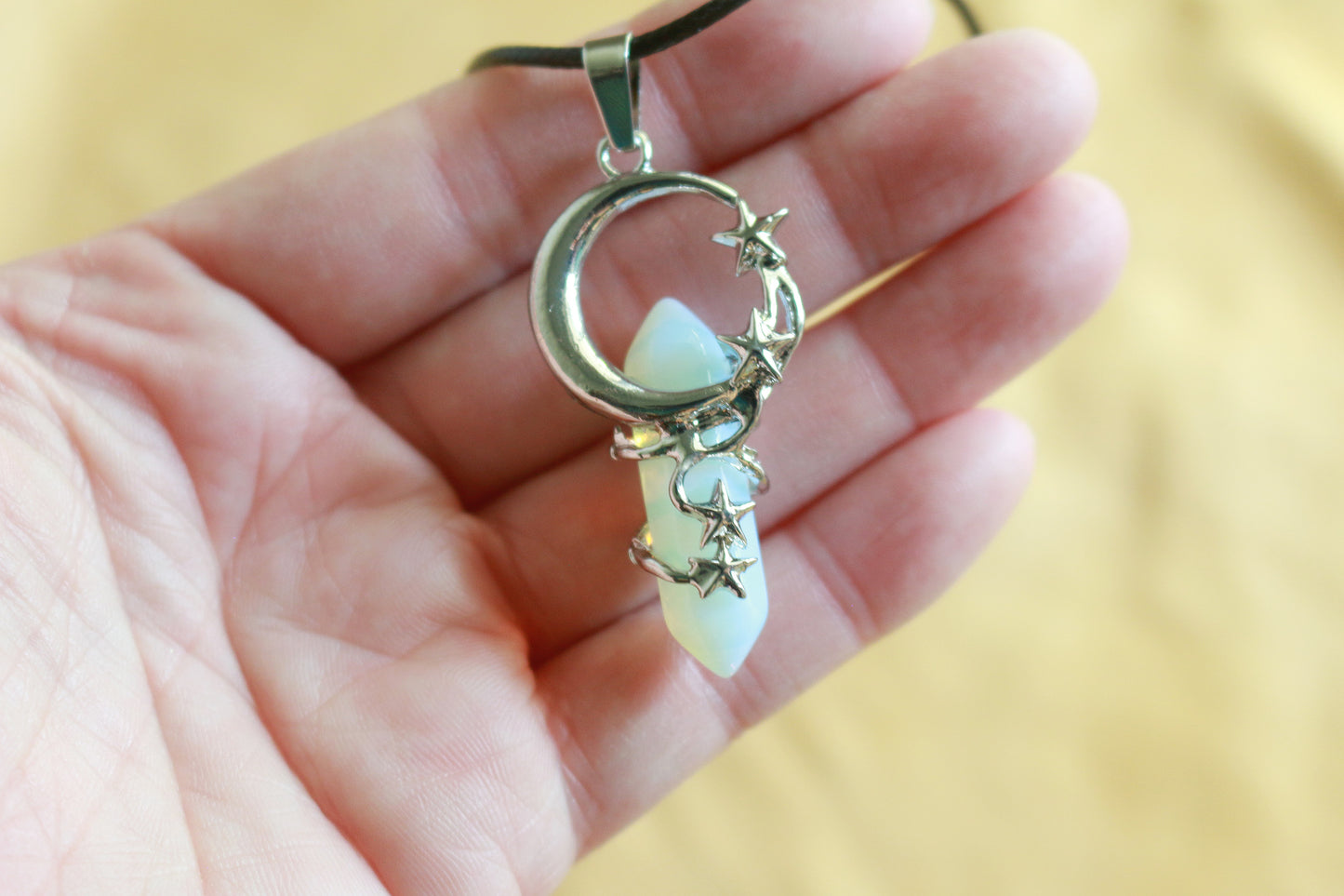 Opalite Celestial Pendant Necklace