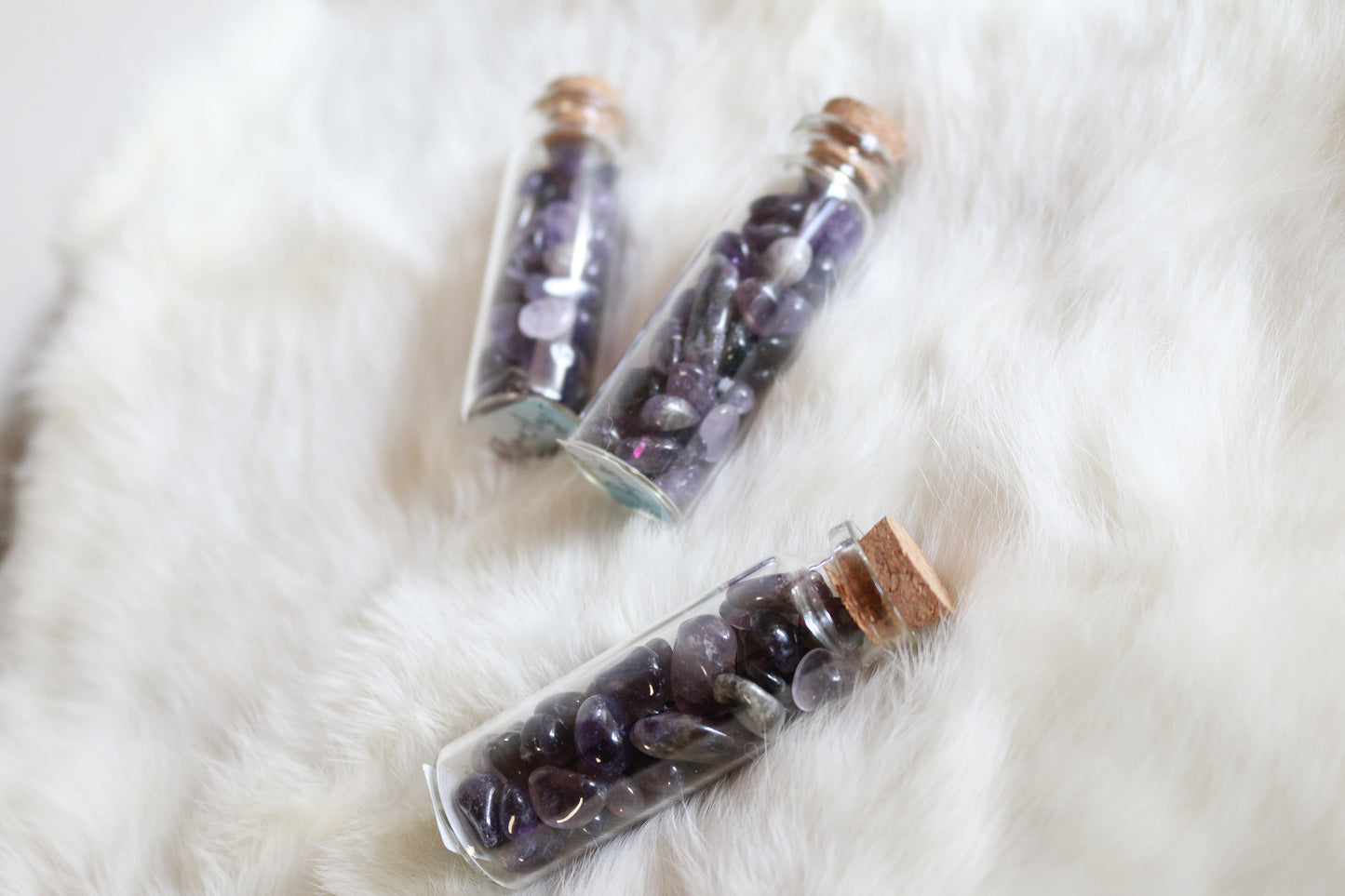 Tumbled Amethyst Chips - Spell Supply Jar
