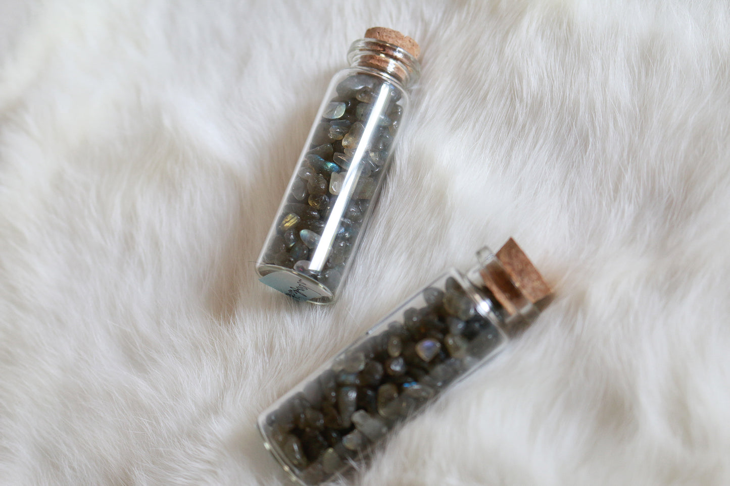 Tumbled Labradorite Chips - Spell Supply Jar