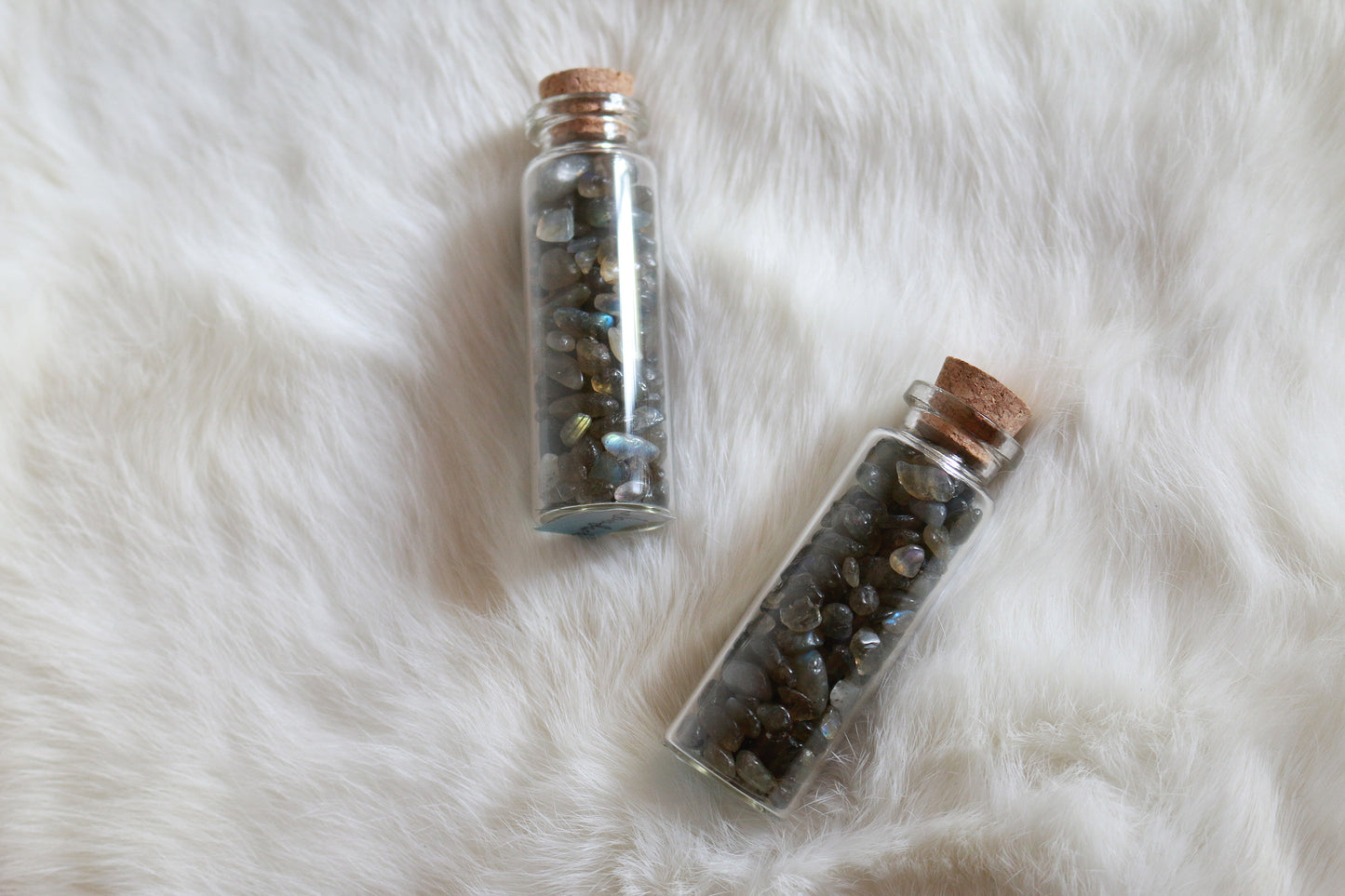 Tumbled Labradorite Chips - Spell Supply Jar