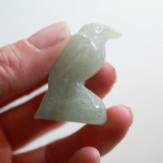 Green Aventurine Raven (1.5in)