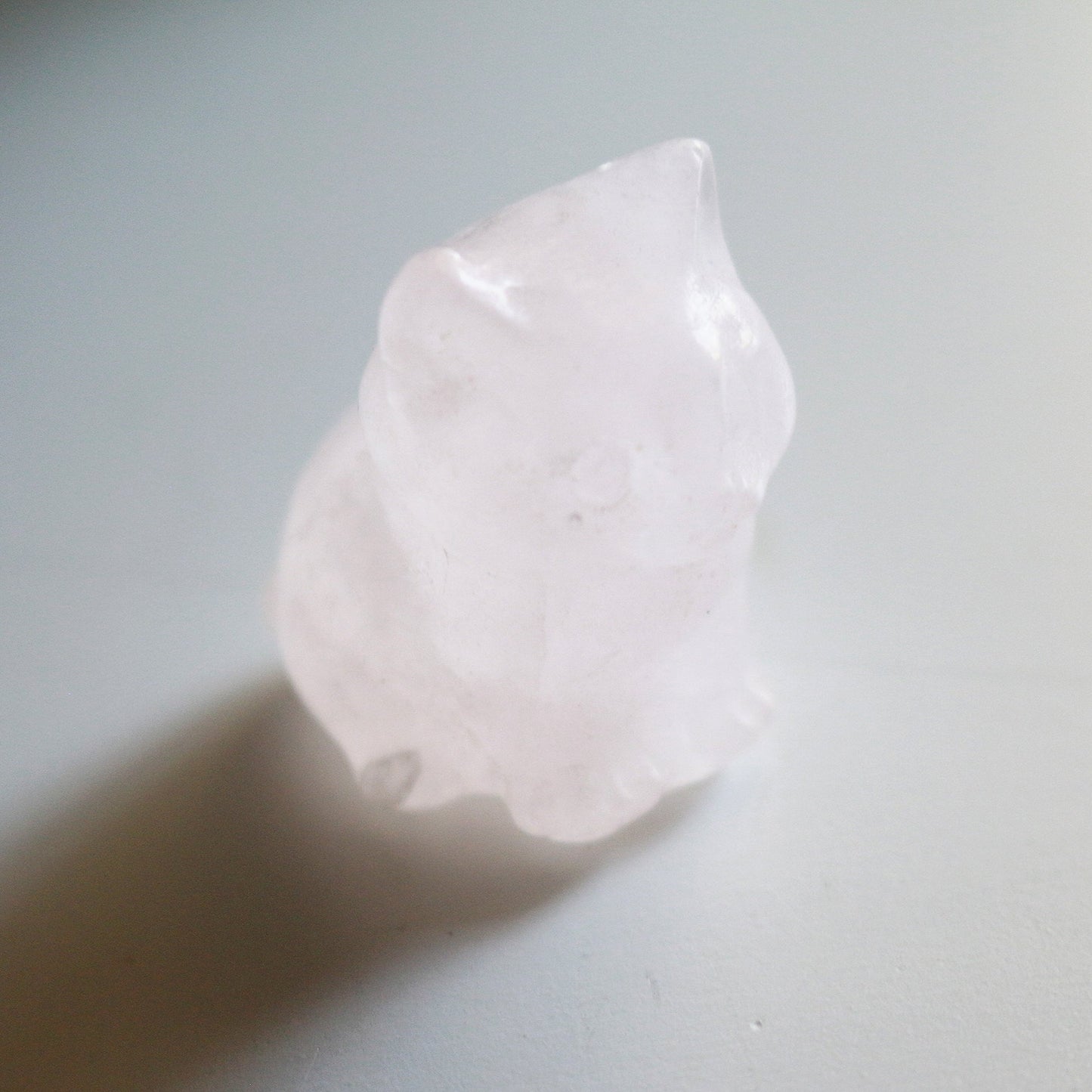 Rose Quartz Cat (1.5 in)