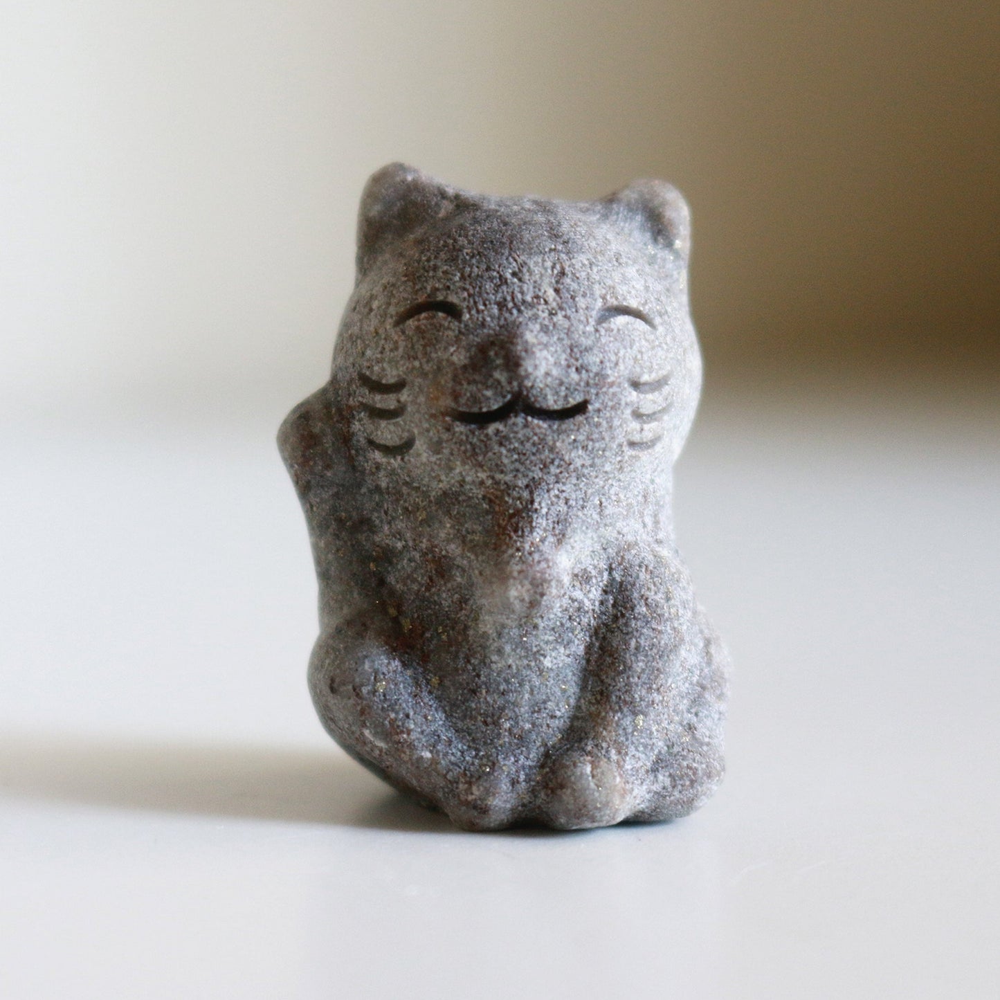 Chalcopyrite Luck Cat (1.5 in)