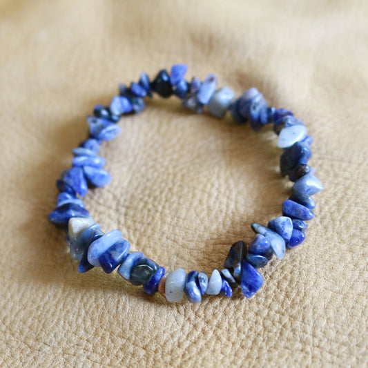 Sodalite Chip Bracelet