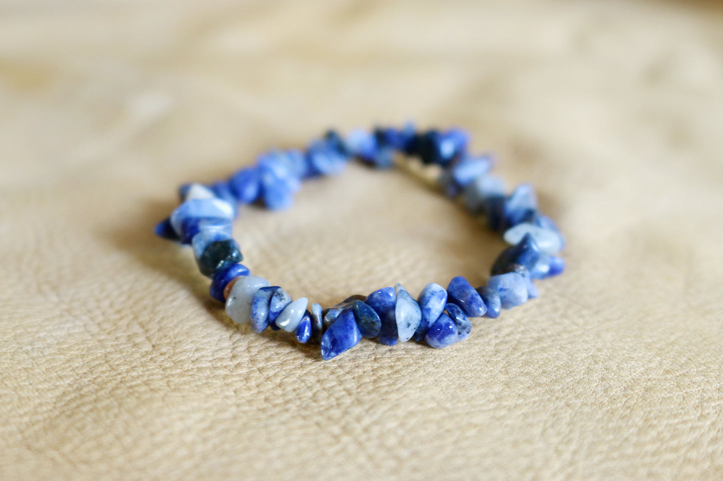 Sodalite Chip Bracelet