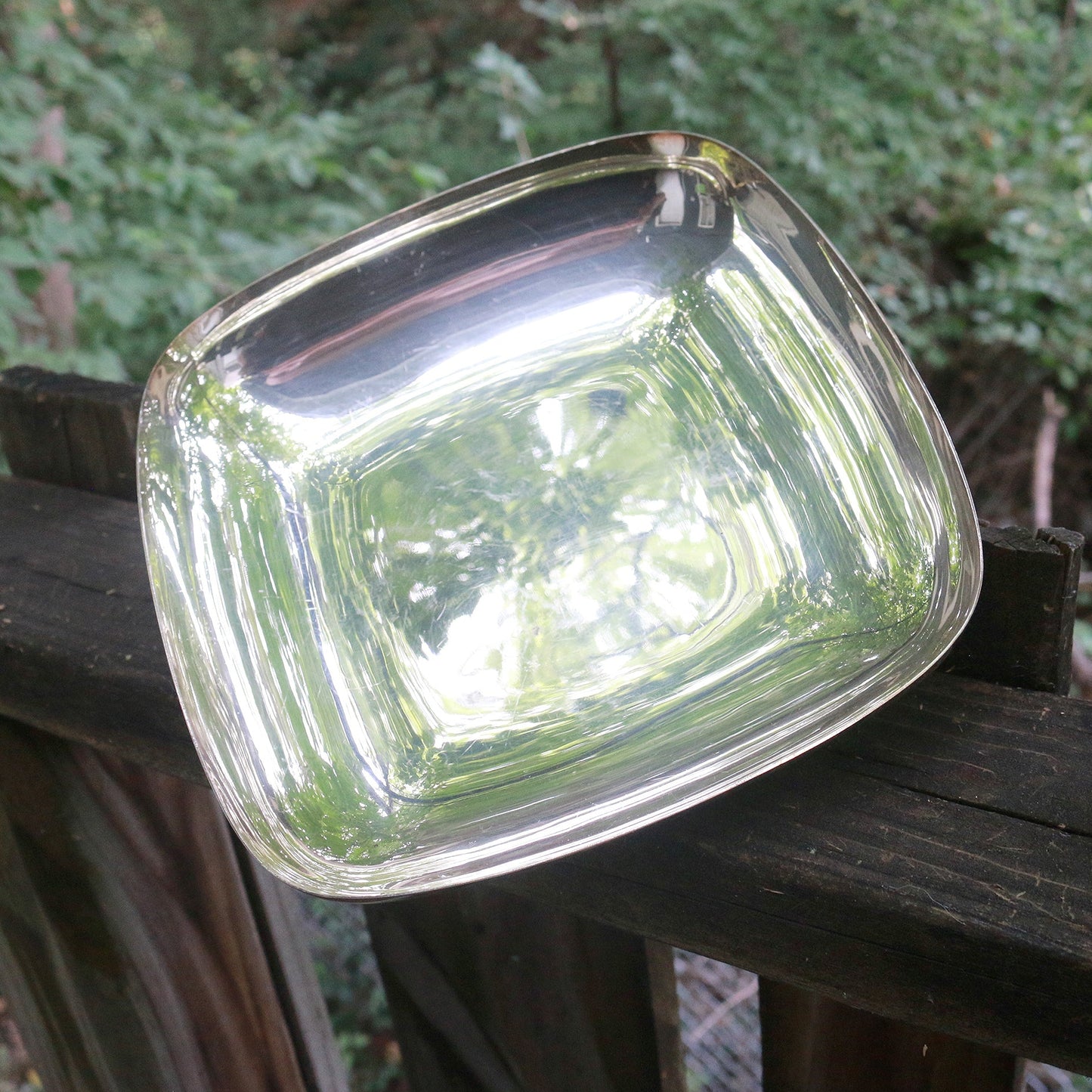 Secondhand Silver Plated Offering Dish