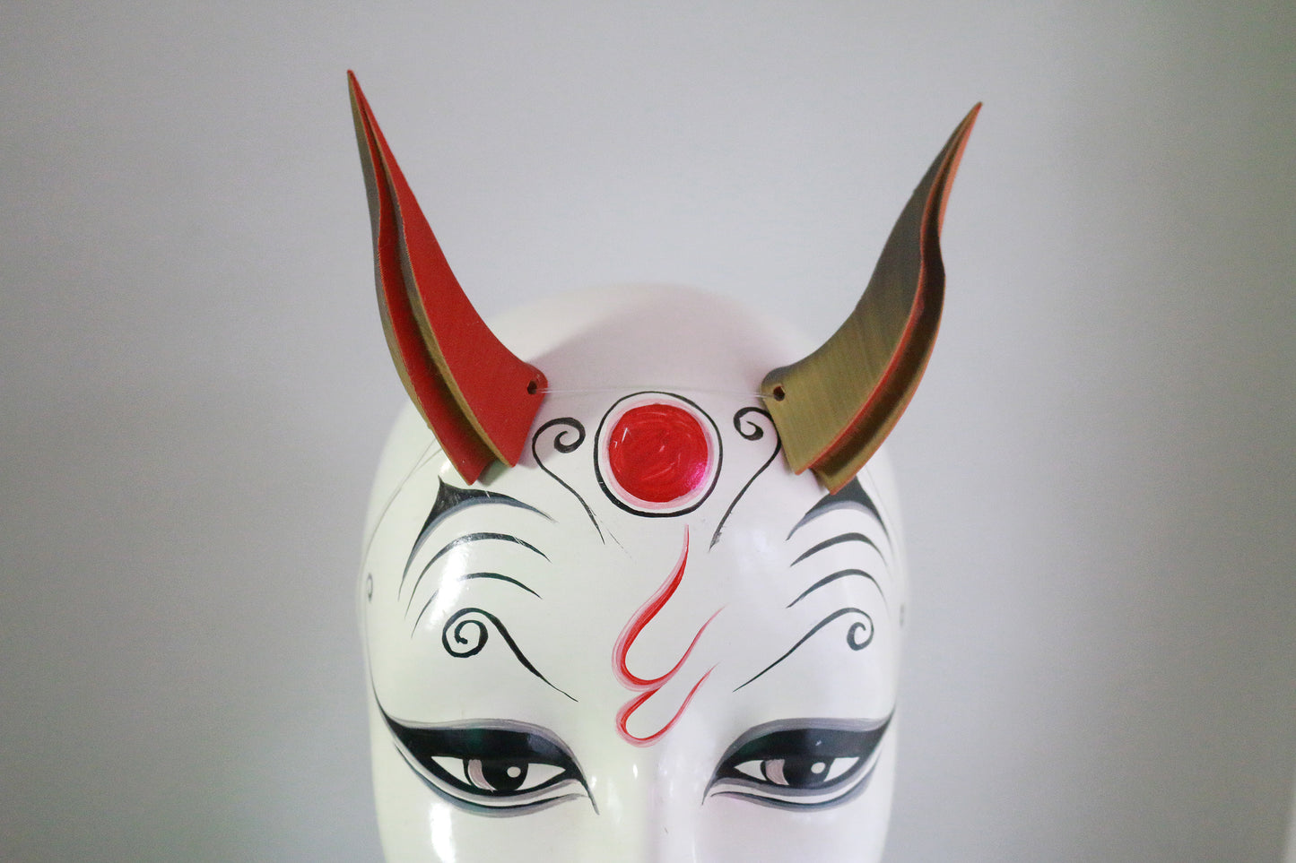 Small "Double Ridge" Costume Horns