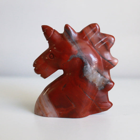 Red Jasper Unicorn (2 in)