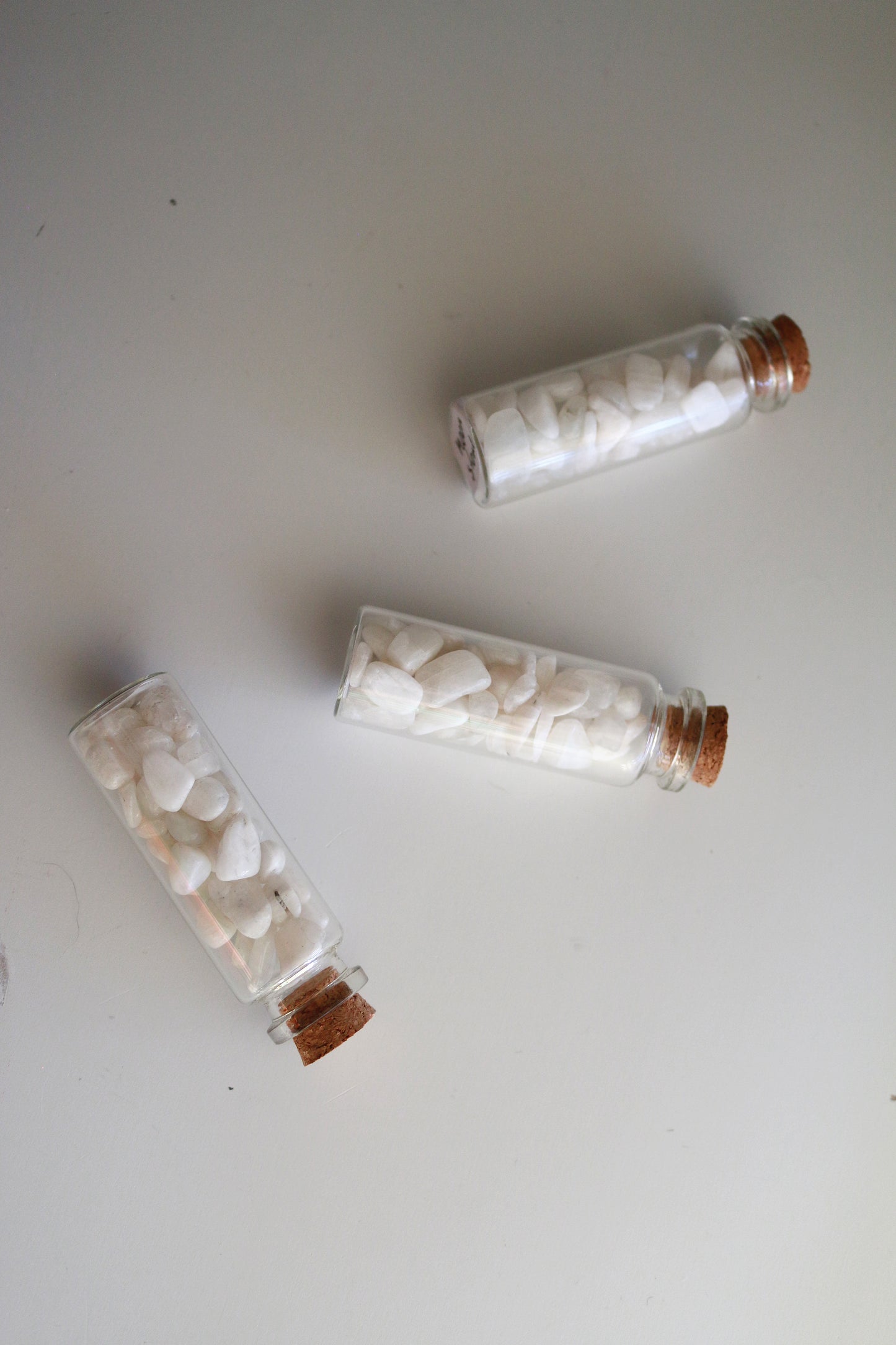 Tumbled Moonstone Chips - Spell Supply Jar