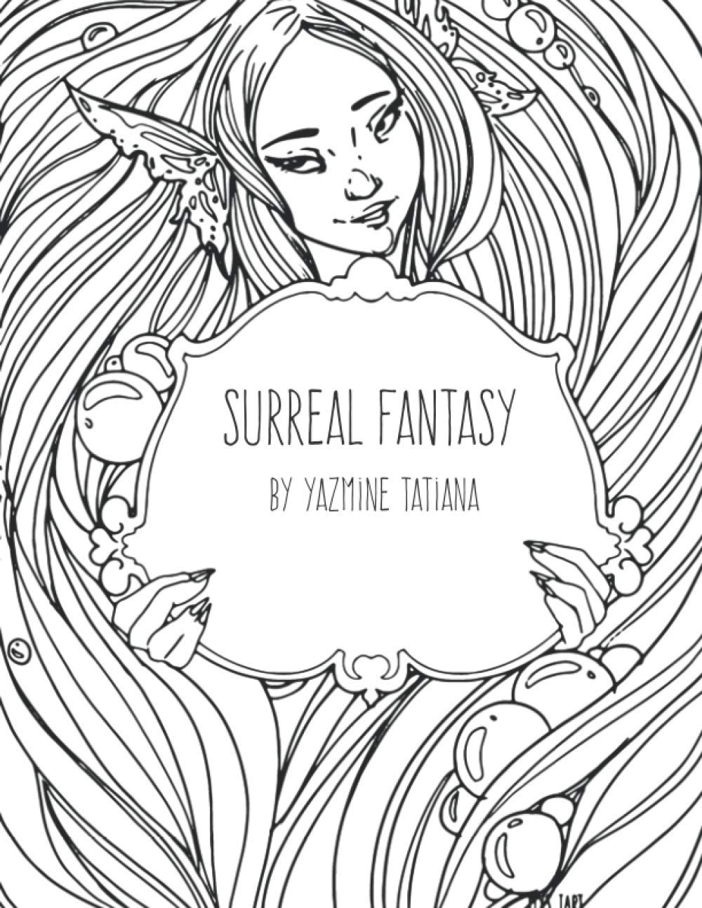 Surreal Fantasy (Coloring Book)